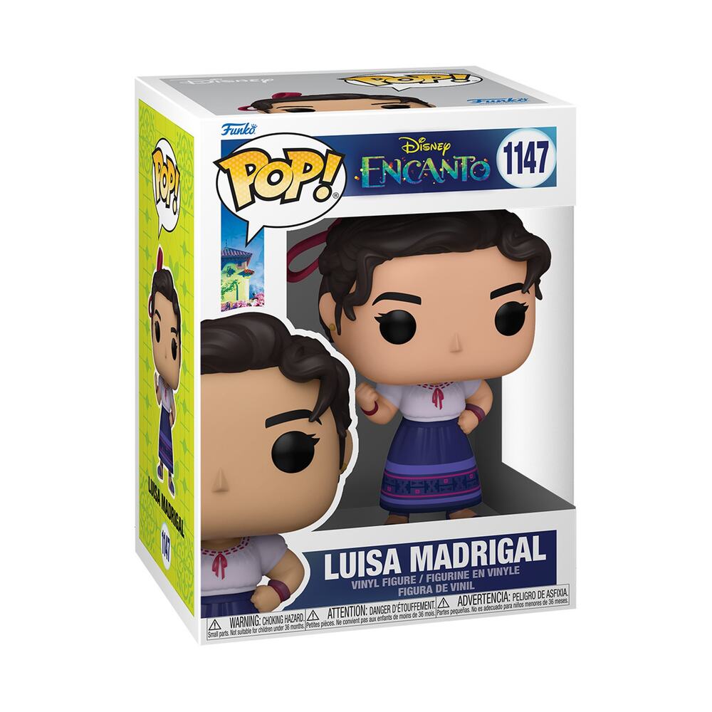 Funko POP Disney Encanto Luisa Madrigal NIB SHIPS DOUBLE BOXED Vinyl Collectible